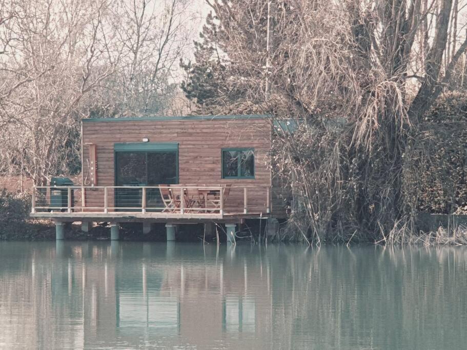 Chalet Les Pieds Dans L'Eau La Campagne A La Ville Saint-Doulchard Buitenkant foto