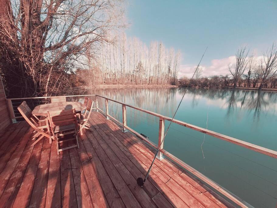 Chalet Les Pieds Dans L'Eau La Campagne A La Ville Saint-Doulchard Buitenkant foto