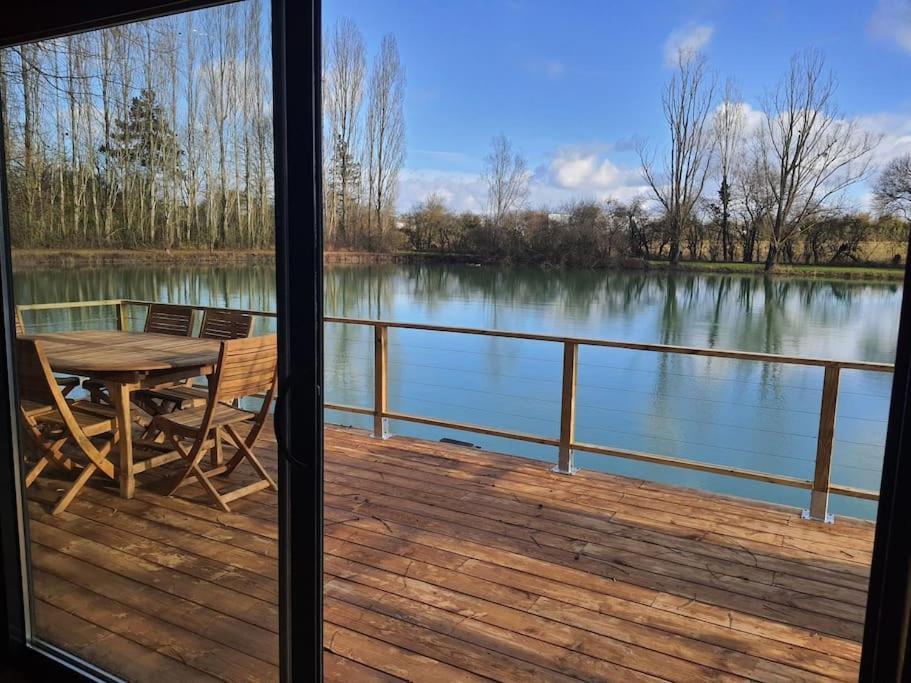 Chalet Les Pieds Dans L'Eau La Campagne A La Ville Saint-Doulchard Buitenkant foto