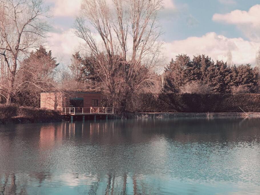 Chalet Les Pieds Dans L'Eau La Campagne A La Ville Saint-Doulchard Buitenkant foto
